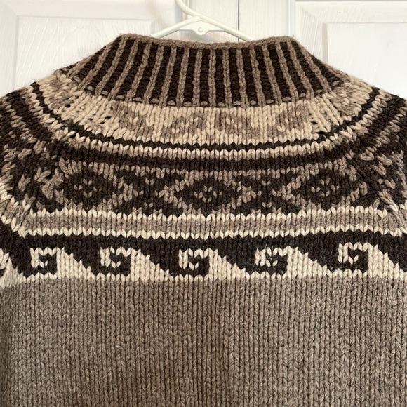 Women’s XL Sundance 100% Lambswool cardigan sweater. Zipper closure top/bottom - Picture 10 of 10